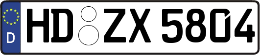 HD-ZX5804