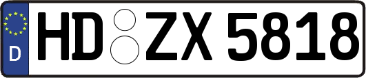 HD-ZX5818
