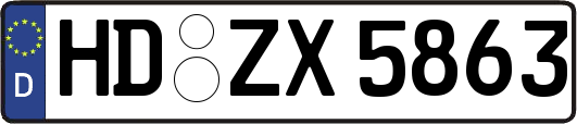HD-ZX5863