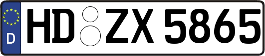 HD-ZX5865