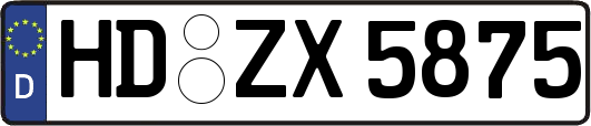 HD-ZX5875