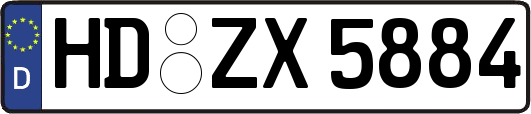 HD-ZX5884