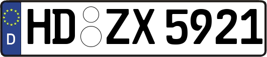 HD-ZX5921