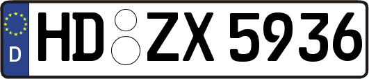 HD-ZX5936