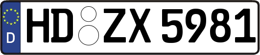 HD-ZX5981