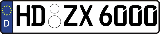 HD-ZX6000