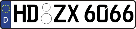 HD-ZX6066