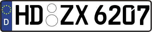 HD-ZX6207