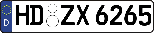 HD-ZX6265