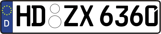 HD-ZX6360