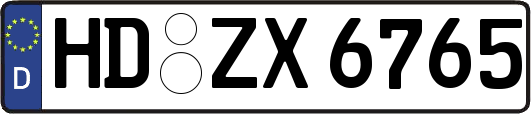 HD-ZX6765