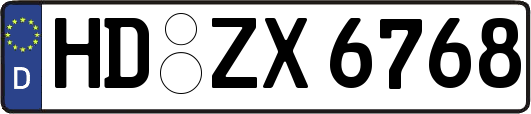 HD-ZX6768