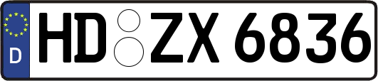 HD-ZX6836