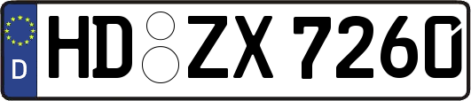 HD-ZX7260
