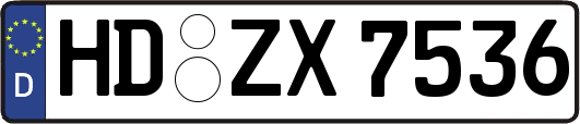 HD-ZX7536