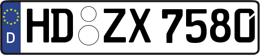 HD-ZX7580