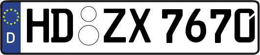 HD-ZX7670
