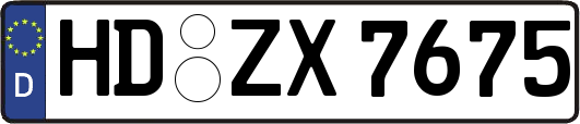 HD-ZX7675
