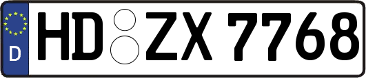 HD-ZX7768