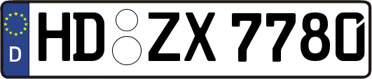 HD-ZX7780