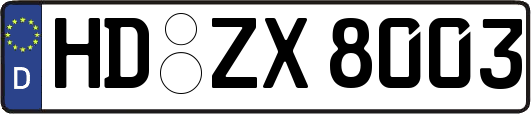 HD-ZX8003