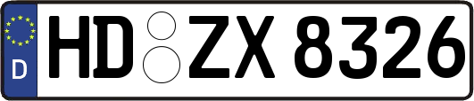 HD-ZX8326