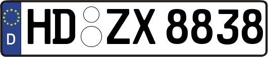 HD-ZX8838
