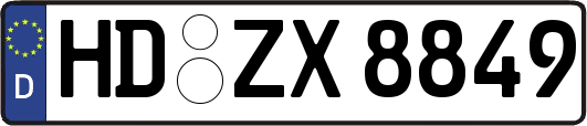 HD-ZX8849