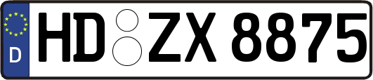 HD-ZX8875