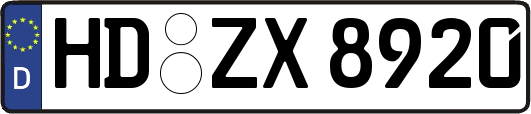 HD-ZX8920