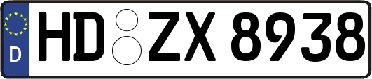 HD-ZX8938