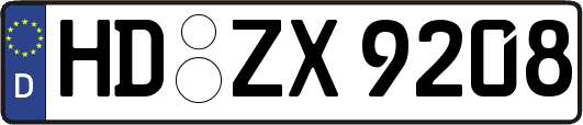HD-ZX9208
