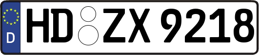 HD-ZX9218