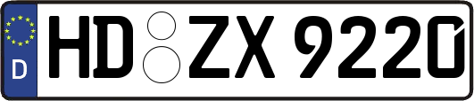 HD-ZX9220