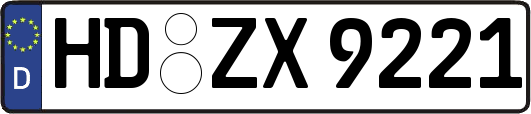 HD-ZX9221