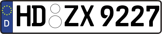 HD-ZX9227