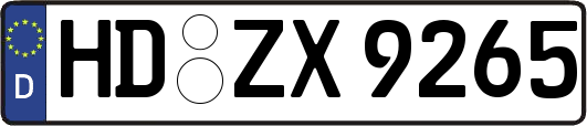 HD-ZX9265
