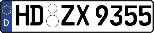 HD-ZX9355