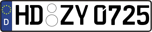 HD-ZY0725