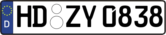 HD-ZY0838