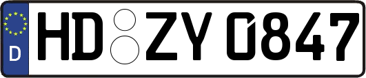 HD-ZY0847