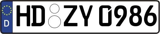 HD-ZY0986