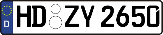 HD-ZY2650