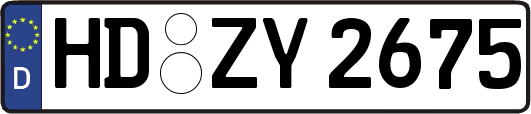 HD-ZY2675