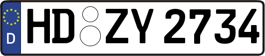 HD-ZY2734