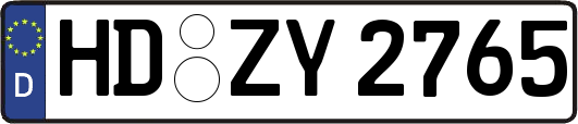 HD-ZY2765