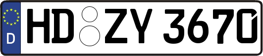HD-ZY3670
