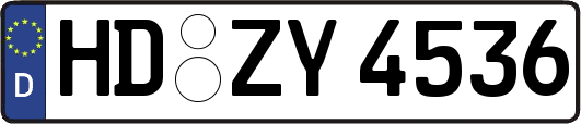 HD-ZY4536