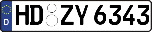 HD-ZY6343