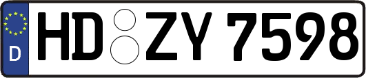 HD-ZY7598